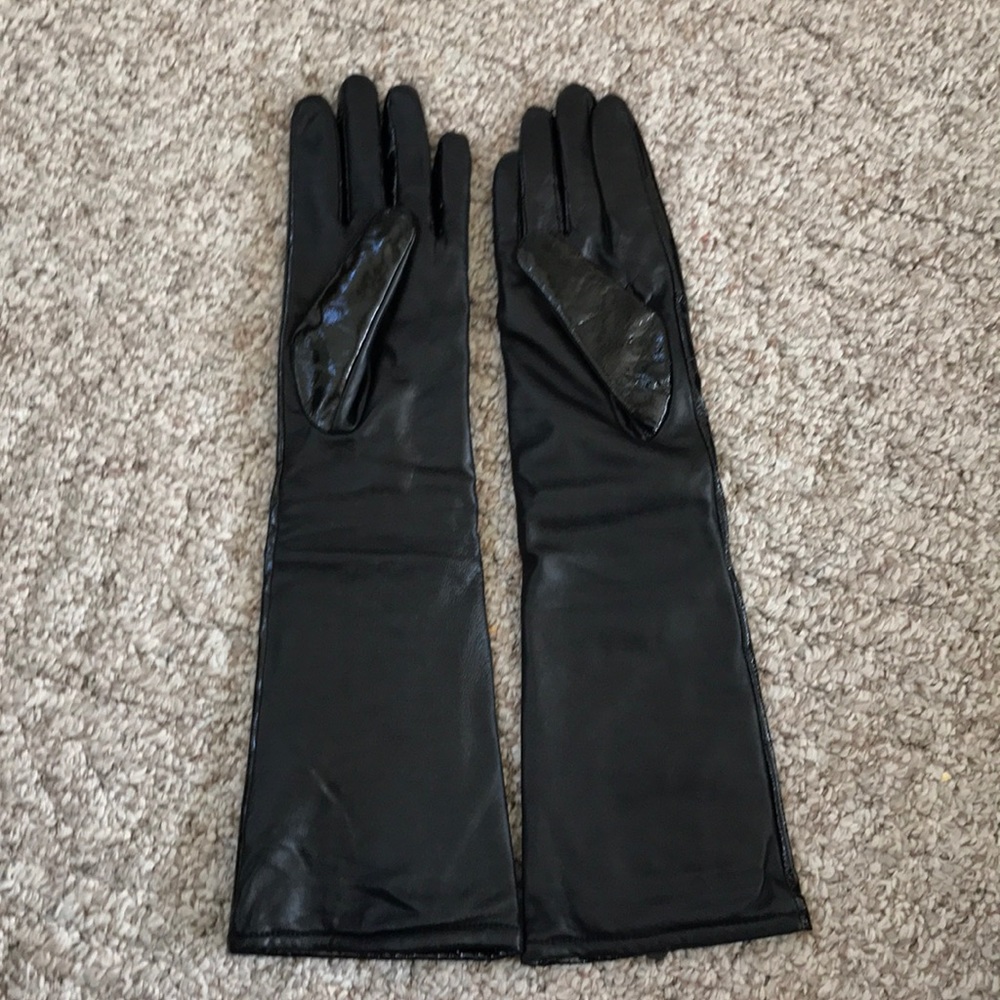 Leather Coach Dress Gloves